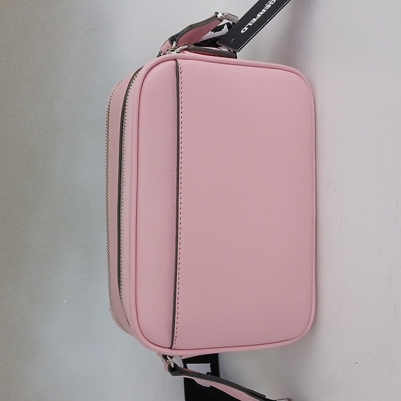 Karl Lagerfeld Light Pink Crossbody Bag with Charms - Picture 3 of 4